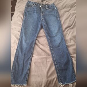 Good American Good Legs Slim Straight Jeans, Size 6/28 From Evereve